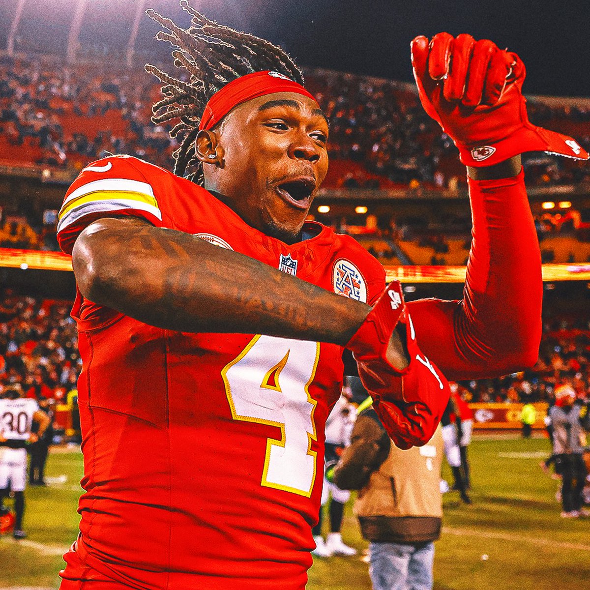 Daily_Chiefs_'s tweet photo. Rashee Rice will be fully reinstated to the roster one week from today 😈

The offense is about to get a major boost. 📈 https://t.co/p4vXyXyFlb
