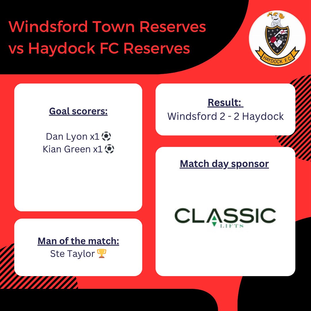 Haydock F.C tweet media