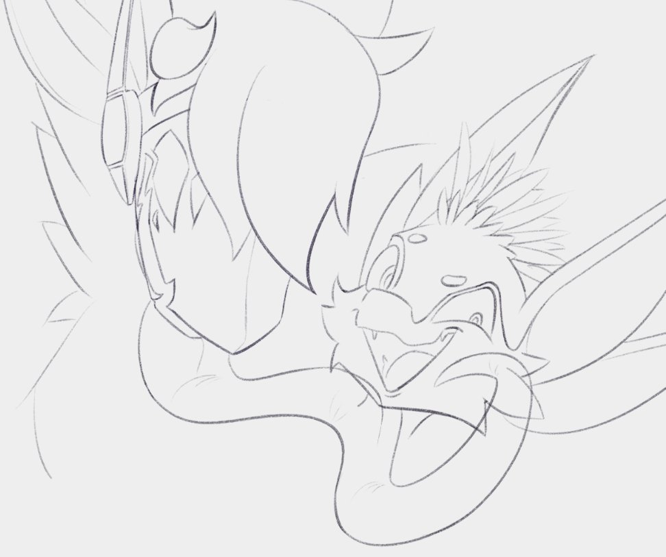 Here have a WIP :3
Happy spooky month ❤️