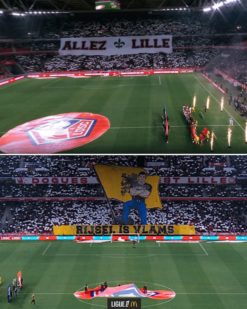 pedro593487's tweet image. On assiste clairement à la division des supporters du Losc…..

À cause d’un tifo….

#LOSCPSG