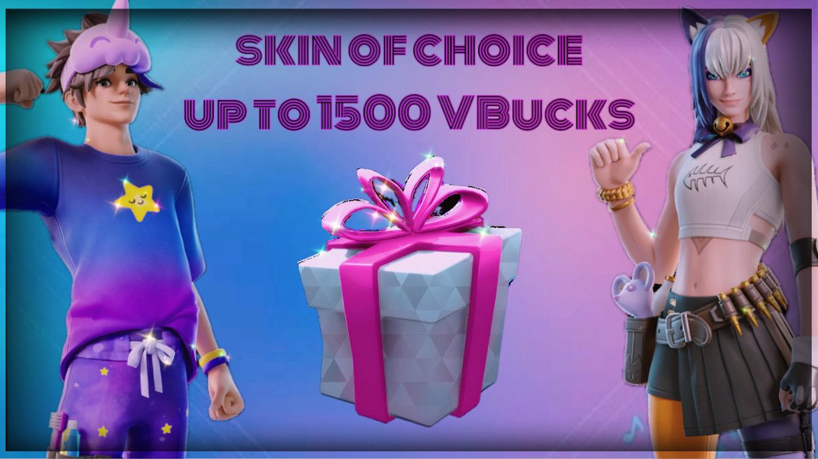 maokinneyx's tweet image. 1500 Vbucks Gift 🎁 Giveaway

To enter:

🦕 Follow @CorpseHound666 

🦖 Like and retweet 

✨ Optional: Subscribe m.youtube.com/@maokinneyx 

⏰ Ends on 10 October 

Use code MKxRF if you’d like to support me 💞