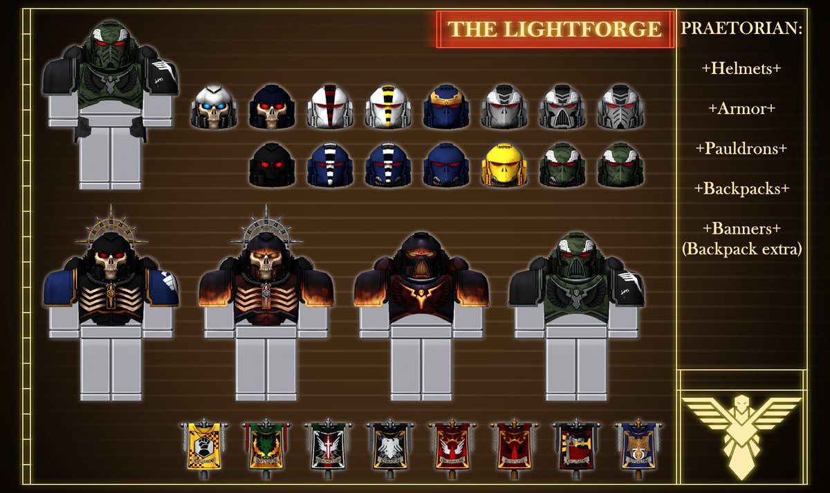VerythFranz's tweet image. Priest Praetorians, Eternal Praetorians, Backpack Banners &amp; More!
roblox.com/catalog?Catego…
#ROBLOX #RobloxDev #RobloxUGC