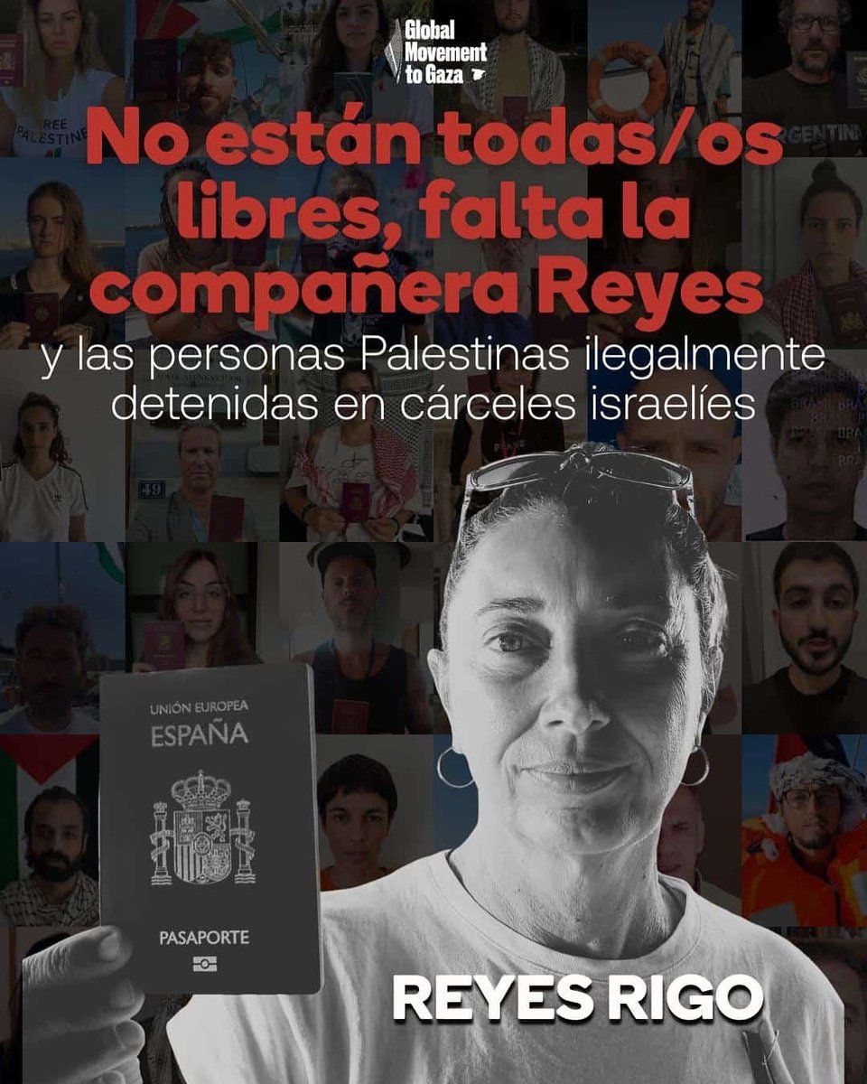 EvaHLopez's tweet photo. @jmalbares aun queda una presa española en Israel. Libertad para Reyes!!! https://t.co/YZt3KYgmdn