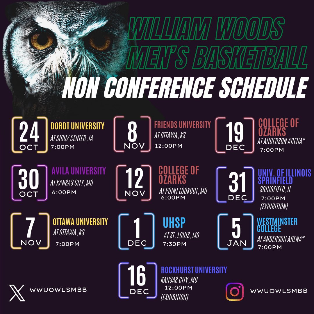 William Woods Men's Basketball tweet media