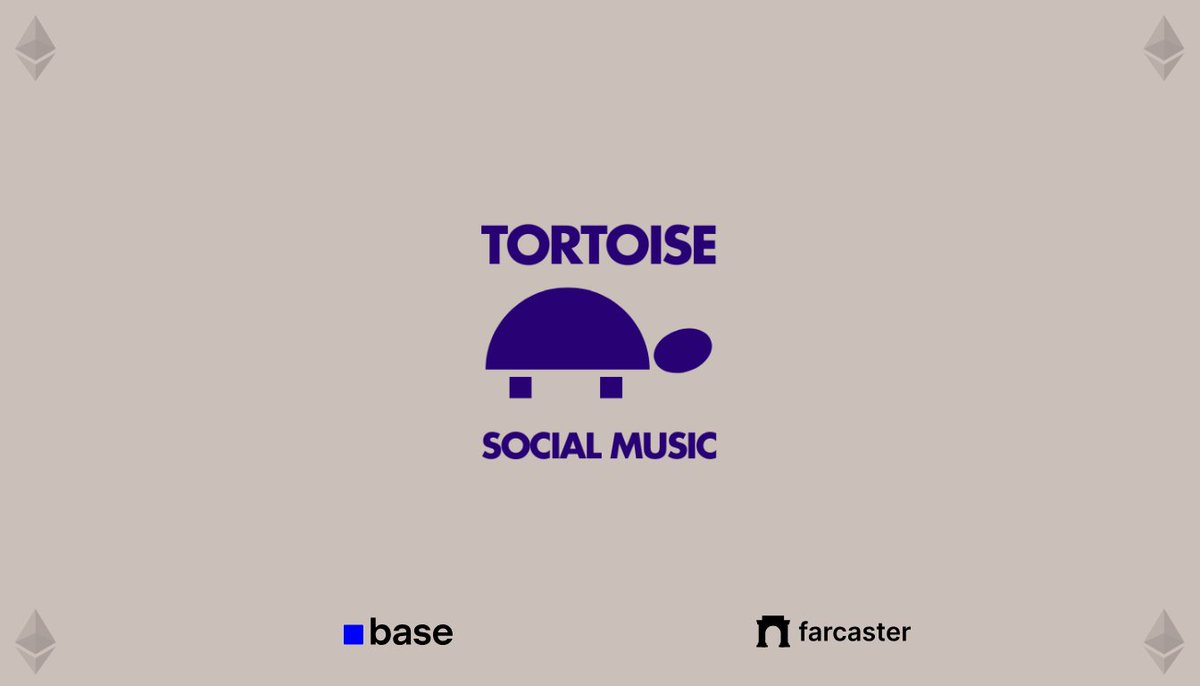 Base, Ethereum, Farcaster, and YOU

Tortoise.