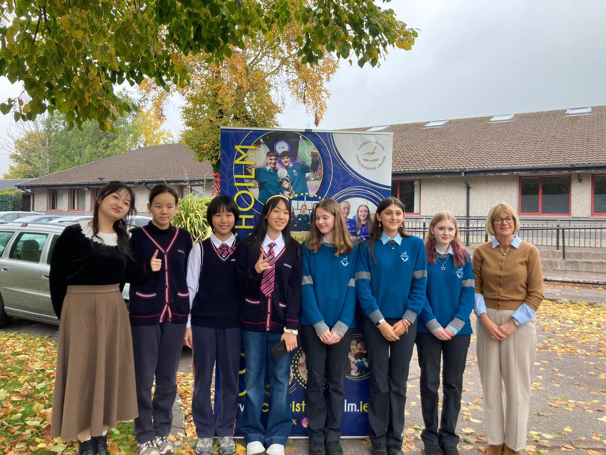 Coláiste Choilm (@colaistechoilm) on Twitter photo We were thrilled to welcome 6 Chinese students, winners of the Shamrock Cup, with their teachers to the school last week. Three of our students who won the Meihua Cup,   will visit China during October break. What an amazing cultural experience. <a href="/CorkETB/">CorkETB🇮🇪🇪🇺</a> <a href="/gaelcholaiste/">gaelcholaistechoilm</a> We were thrilled to welcome 6 Chinese students, winners of the Shamrock Cup, with their teachers to the school last week. Three of our students who won the Meihua Cup,   will visit China during October break. What an amazing cultural experience. <a href="/CorkETB/">CorkETB🇮🇪🇪🇺</a> <a href="/gaelcholaiste/">gaelcholaistechoilm</a>