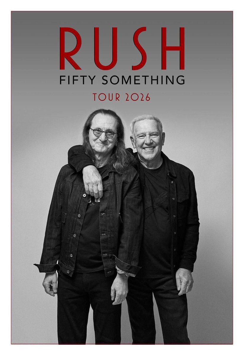 What is it they said?

…Well, you know we're havin' good days
And we hope they're gonna last
Our future still looks brighter than our past…

…Hope is what remains to be seen…

Let’s do this, boys!

#RushFamily
