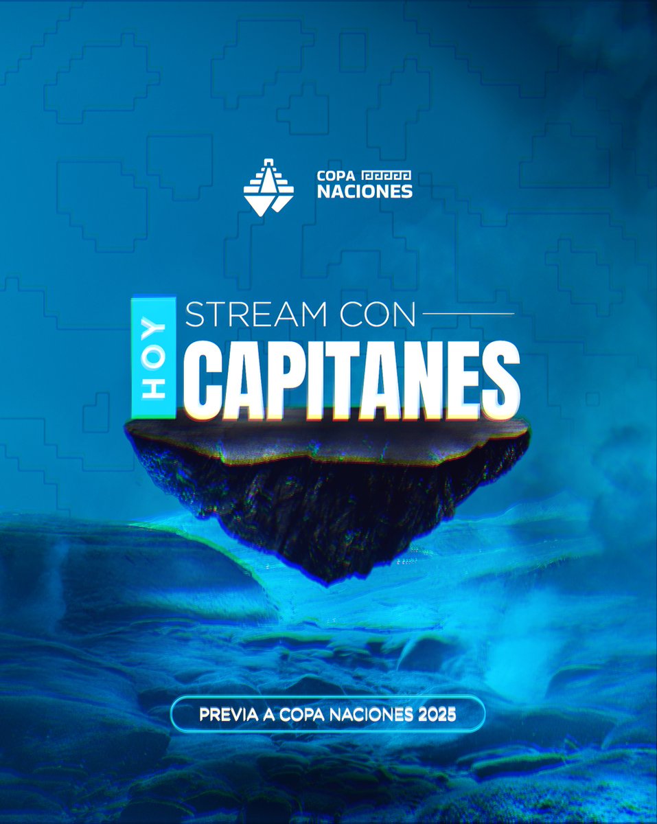 HOY TENEMOS STREAM! 🔴

Dentro de 4 horas vamos a estar entrevistando a los encargados de armar los equipos que participarán en Copa Naciones 2025 👀

Leaks del roster final, hype, internas y más cosas se van a hablar, LOS ESPERAMOS 🫡

17hs 🇲🇽🇨🇷🇬🇹🇭🇳🇸🇻🇳🇮
18hs 🇨🇴🇵🇪🇪🇨🇵🇦
19hs