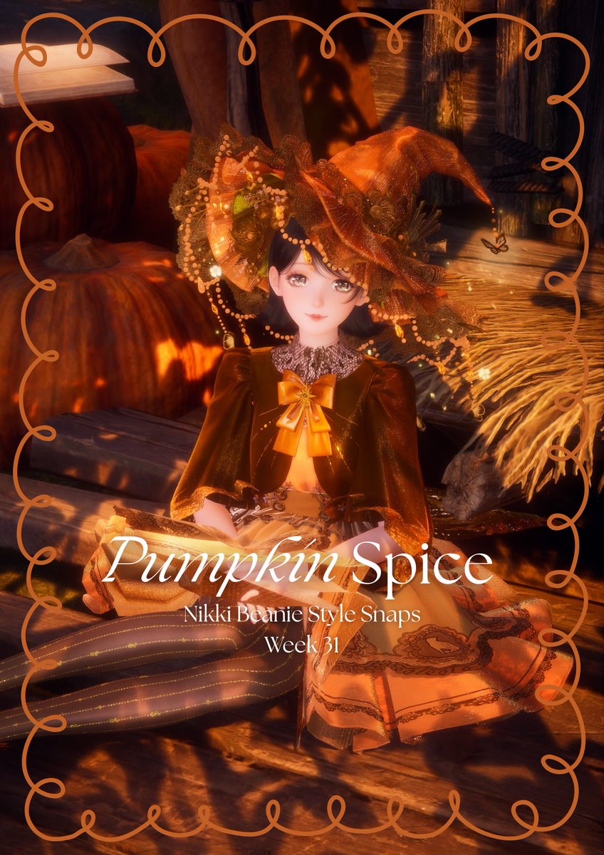 NikkiBeanie's tweet image. Welcome to #𝑵𝒊𝒌𝒌𝒊𝑩𝒆𝒂𝒏𝒊𝒆𝑺𝒕𝒚𝒍𝒆𝑺𝒏𝒂𝒑𝒔 Challenge Week 31 ˗ˏˋ ♡ ˎˊ˗

It&apos;s Pumpkin Spice season! 🎃

Style your Nikki in shades of Orange and Brown 🤎🧡

Post at least 2 photos, use the hashtag, &amp;amp; mention me! Have fun! (˃ ᵕ ˂)