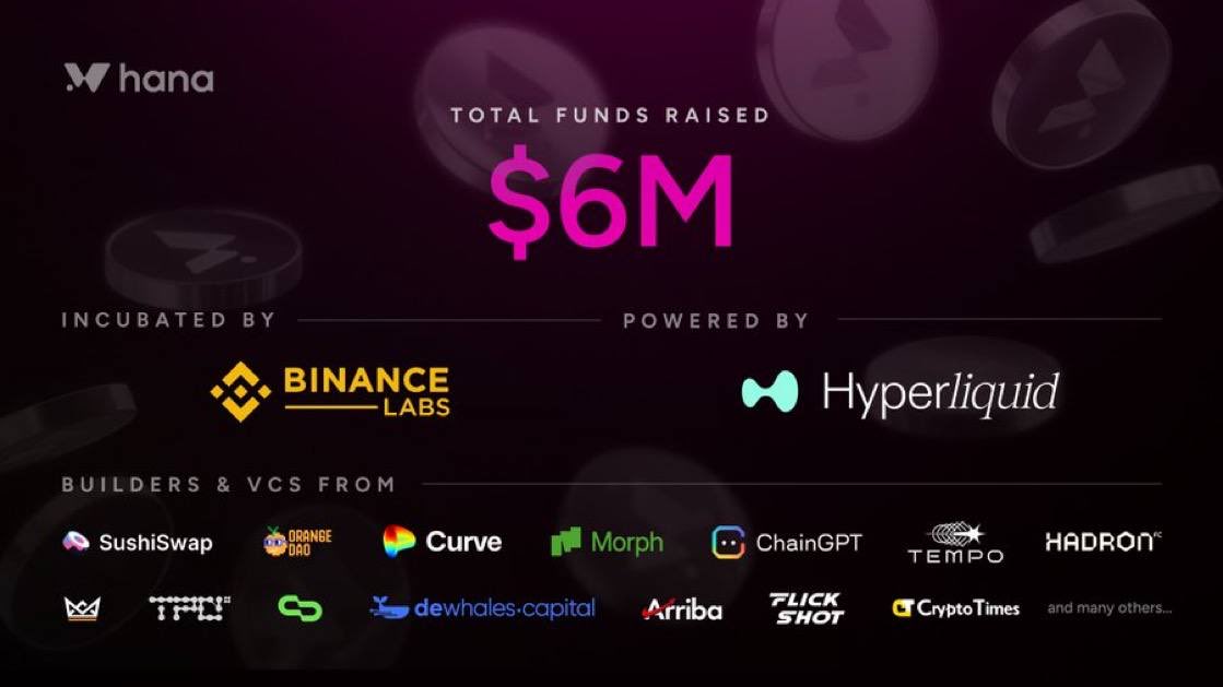 Think of $Hana Network as a new kind of blockchain + social finance playground It wants to make it super easy for normal people (not just crypto degens like us )to use crypto, play games

So the underlying tech is one that supports fast-ish speed, and staking locking up tokens to
