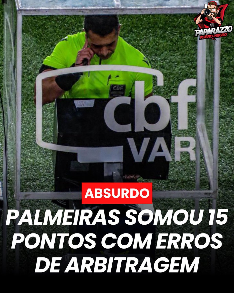 corinthianoapostolicoromano (@corinthianoapo1) on Twitter photo <a href="/futebol_info/">Planeta do Futebol 🌎</a> A equipe #PaparazzoRubroNegro fez um levantamento de lances polêmicos que favoreceram o Palmeiras nesta edição do Brasileirão, e a quantidade de pontos ganhos pelo alviverde desta forma, seja diretamente ou indiretamente.
Confira abaixo o levantamento:
Rodada 2 — o “pênalti <a href="/futebol_info/">Planeta do Futebol 🌎</a> A equipe #PaparazzoRubroNegro fez um levantamento de lances polêmicos que favoreceram o Palmeiras nesta edição do Brasileirão, e a quantidade de pontos ganhos pelo alviverde desta forma, seja diretamente ou indiretamente.
Confira abaixo o levantamento:
Rodada 2 — o “pênalti