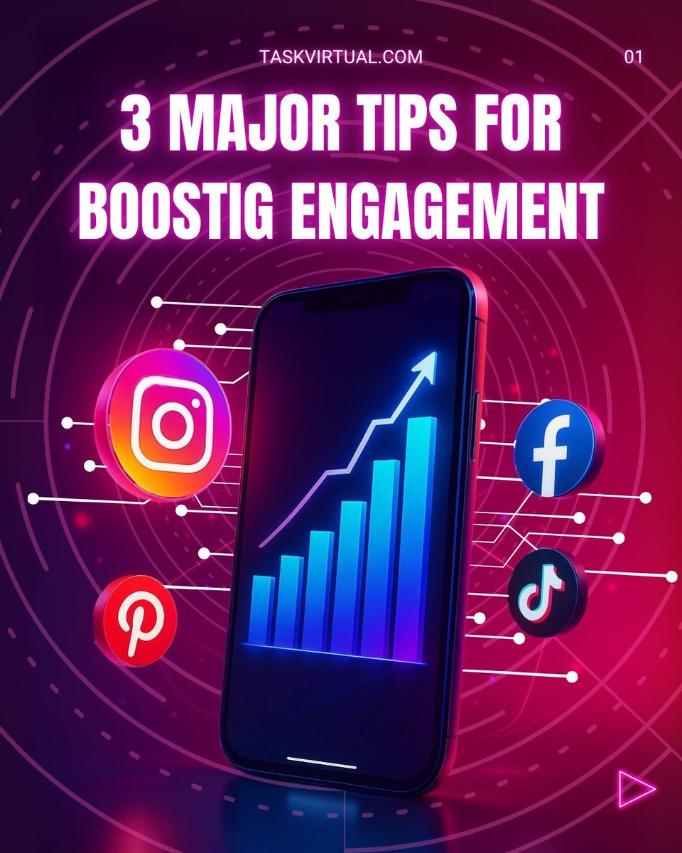 TaskVirtual's tweet image. Want to boost engagement? 🚀
Here are 3 MAJOR tips: ✅ Optimize content ✅ Stay consistent ✅ Engage daily
Don’t do it all alone — hire a Virtual Assistant from @TaskVirtual to handle the rest! 💼
#VirtualAssistant #BusinessGrowth #Marketing