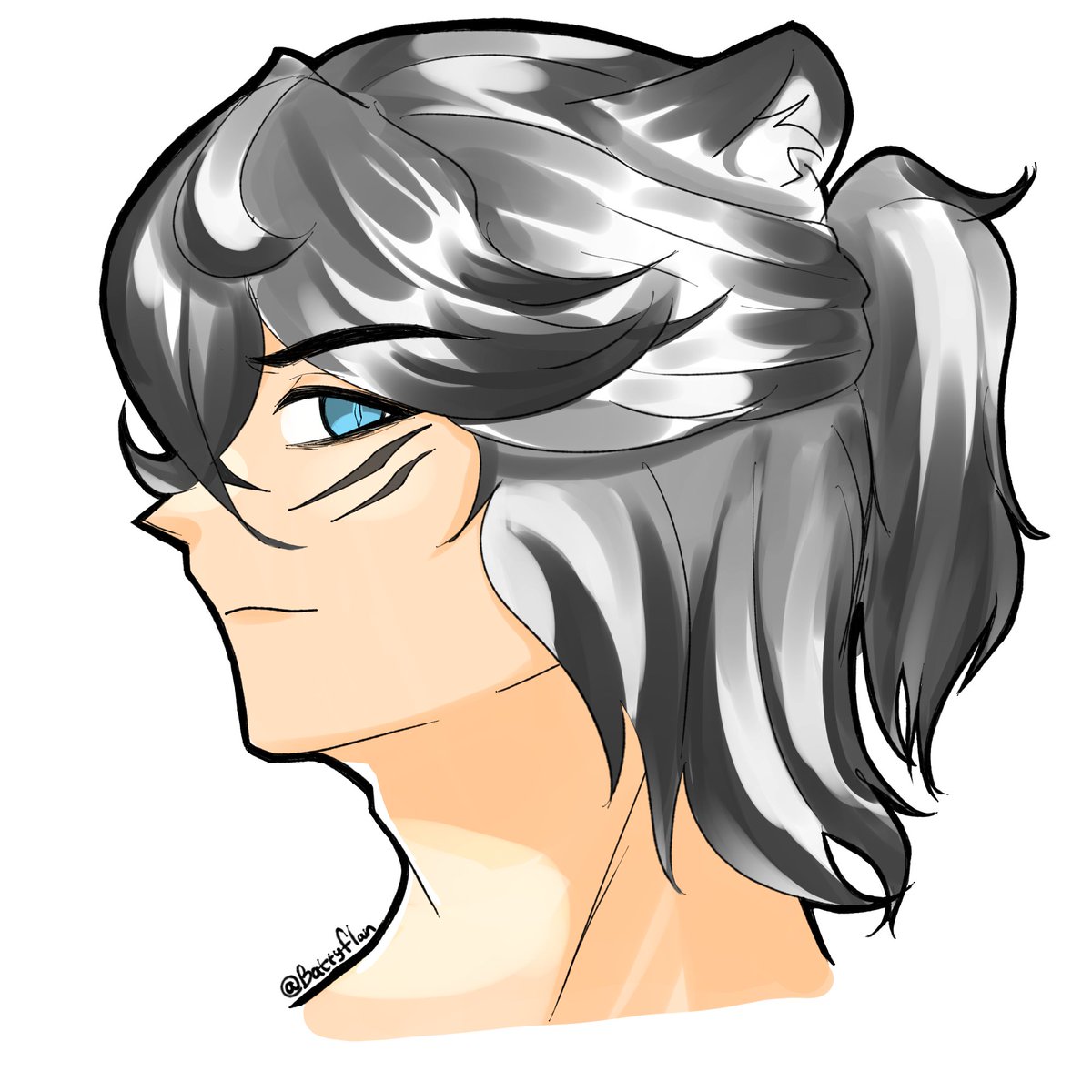 Lucian side profile #art #drawing #sideprofile #OC #illustration #CLIPSTUDIO #CLIPSTUDIOPAINT #drawings #ocs