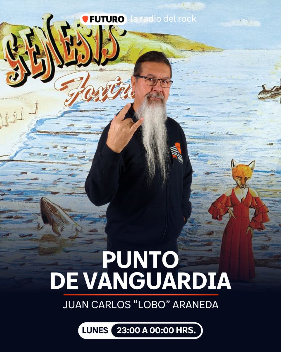 ¡Programa imperdible este lunes! Las noticias del mundo de la vanguardia impactaron a los seguidores de #LaRadioDelRock 🤘 Y <a href="/loboaraneda/">Lobo</a> realizará un #PuntoDeVanguardia especial con la música de Rush por su anuncio y la confirmación del regreso de Steve Hackett con Genetics
