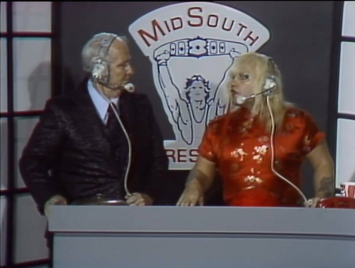 It's not quite Boyd Pierce staring at Jim Cornette, but Boyd Pierce staring at Adrian Street is also pretty fantastic.
