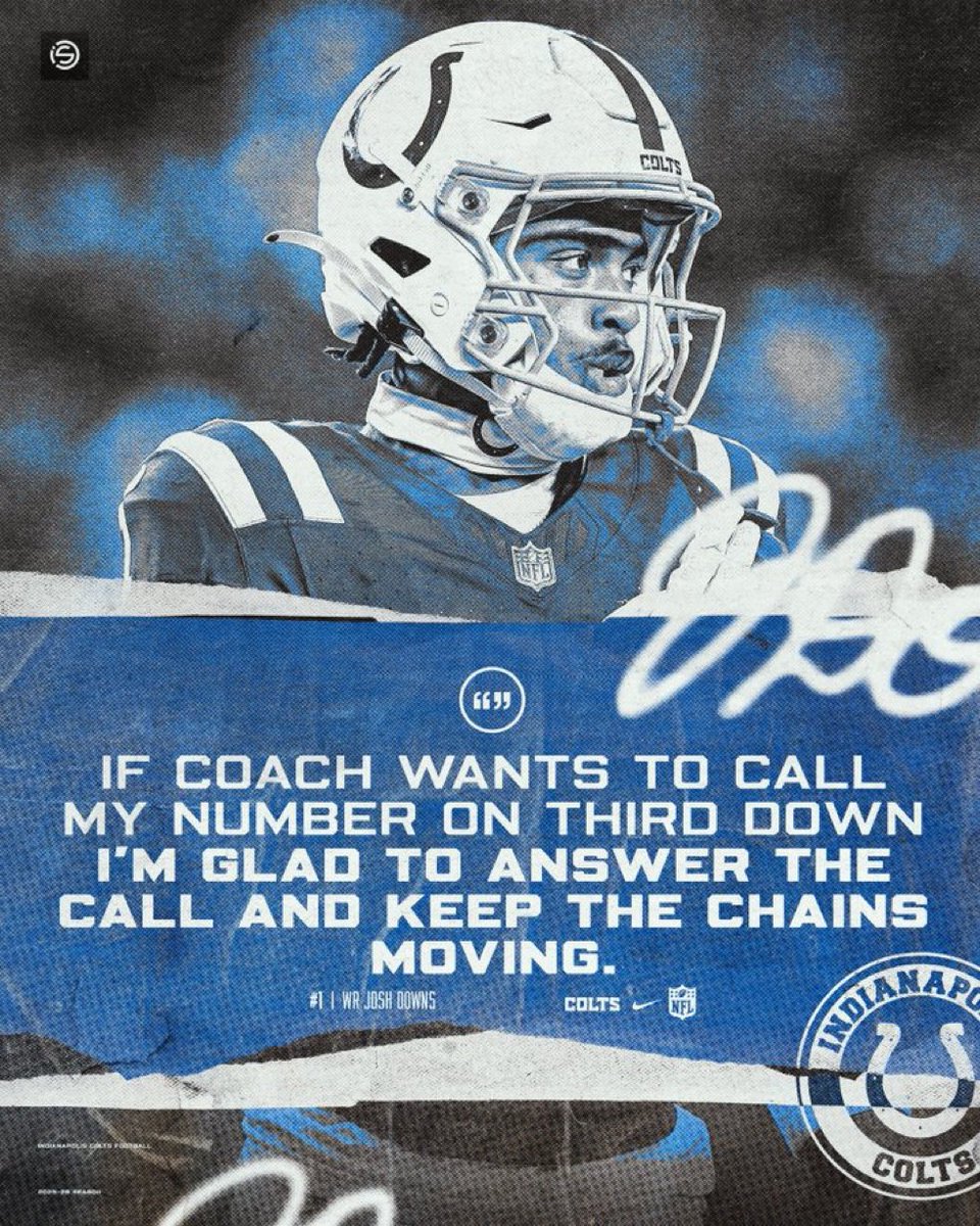 TalkinnColts's tweet image. This is why the Colts are 1st Place in the AFC.

Selfless Individuals and guys who are willing to fight for the greater good..

@PatMcAfeeShow if you are going to shout out an absolute DUDE. 

It should be Josh Downs. PLAYMAKER.