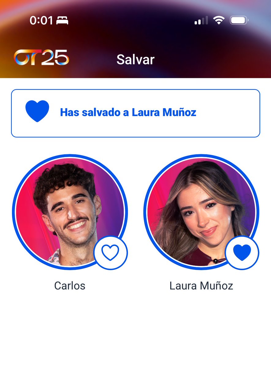 Ni uno de sus compañeros ha tenido la decencia de salvar a Laura. Pues te salvamos nosotros #OTGala3