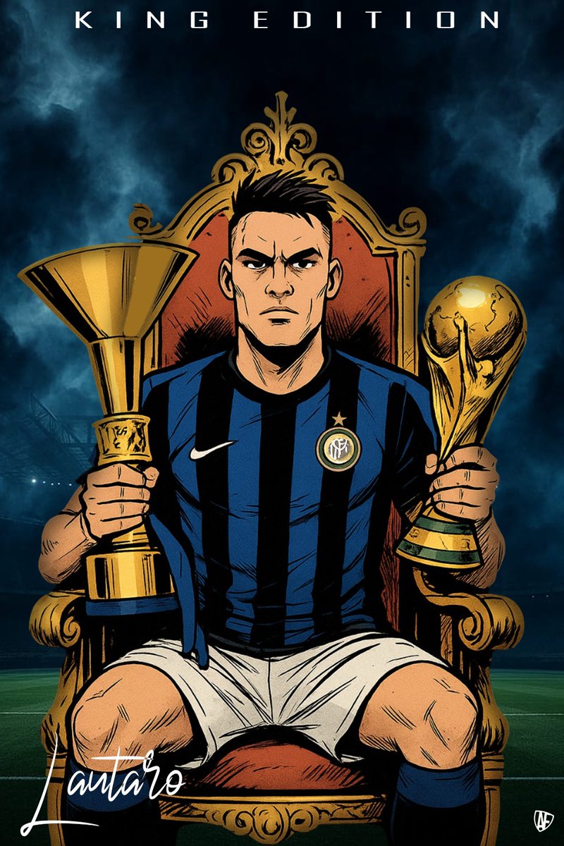 🏆🇦🇷🐃
#Lautaro <a href="/Inter/">Inter ⭐⭐</a> #AFdesign