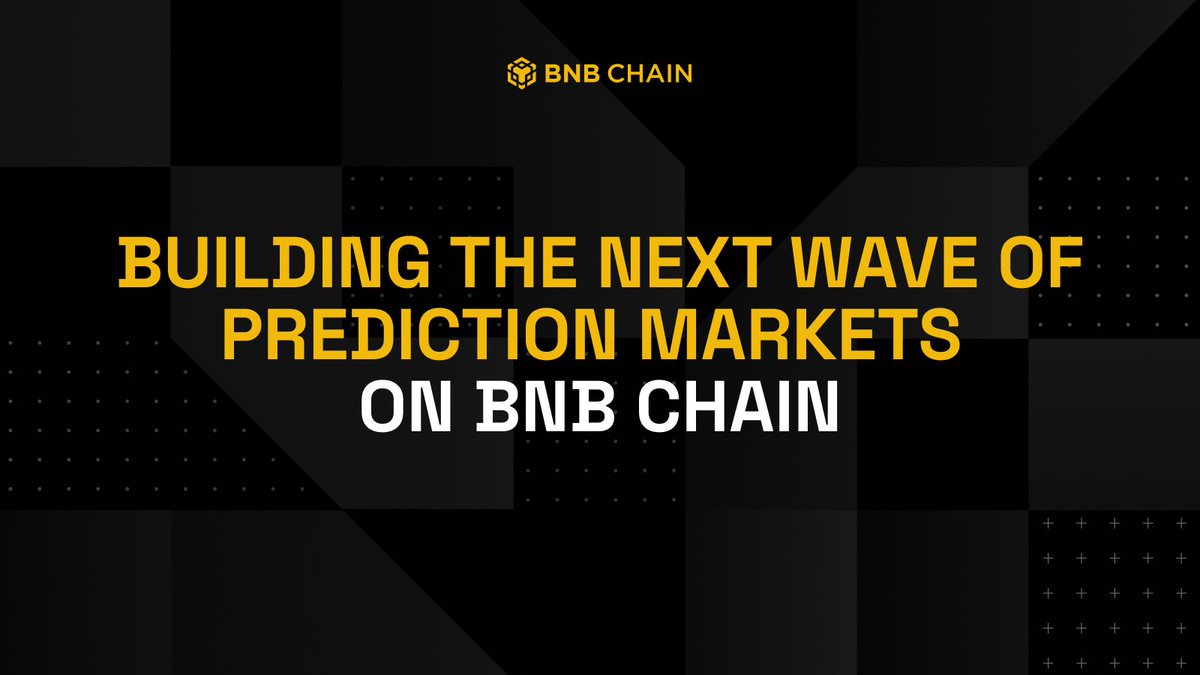 Prediction markets are entering their breakout stage.

From elections to AI milestones, these markets are scaling fast and they need the right infrastructure to grow.

With BNB Chain’s speed, liquidity and infrastructure—builders can take them global.

Learn how 👇
