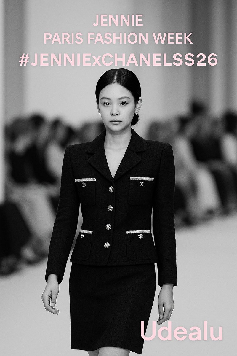 udealu's tweet photo. JENNIE at #JENNIExCHANELSS26 = flawless.
Your wallet after shopping https://t.co/PJ0jZbgYx3 = same energy. 💅
#ParisFashionWeek #Udealu #BLACKPINK #Deals https://t.co/avEmsXw6Zl