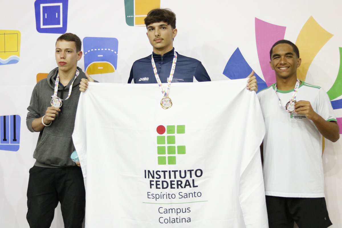 ifescolatina's tweet photo. 🏆 Resultados incríveis dos nossos atletas do Ifes no Jif Sudeste 2025! Confira as medalhas que nossos estudantes trouxeram para o #IfesColatina: https://t.co/YRxZ822E9r https://t.co/YQOPKAsED8