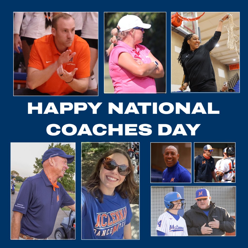 A good Coach can change a game. A great Coach can change a life.
Happy National Coaches Day to our head coaches and their staffs! We are lucky to have each and every one of you as part of the McLennan Family!

#GoLanders | #ContinuingTheLegacy