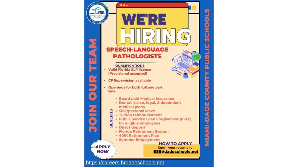 M-DCPS Department of ESE tweet media