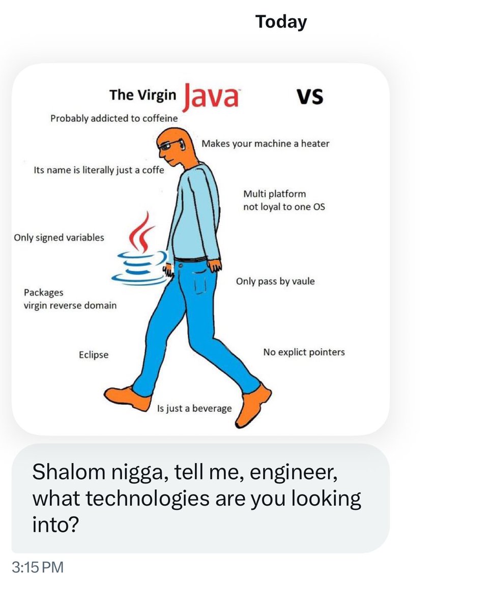 iamjasonlevin's tweet image. Just got this DM. Hired on the spot.