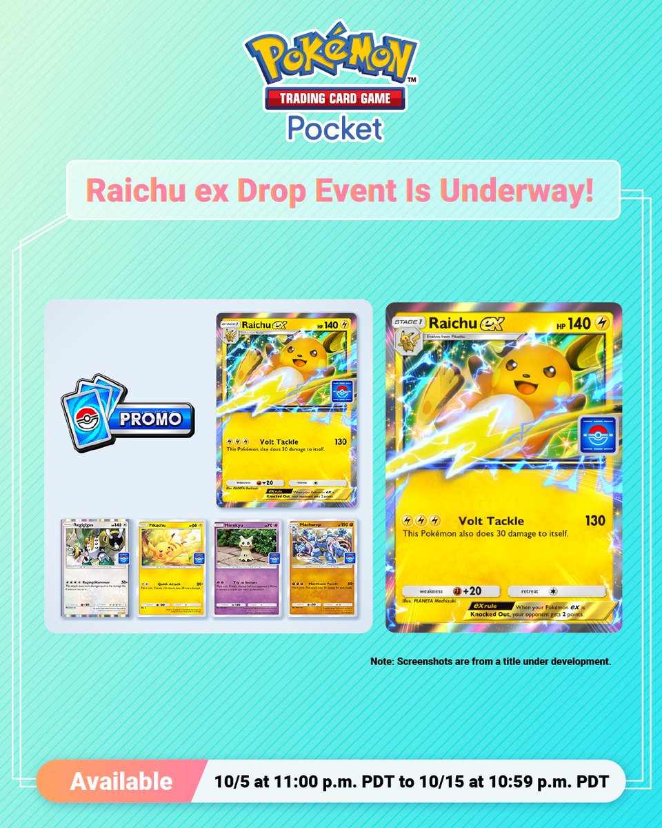 Pokémon TCG Pocket tweet media