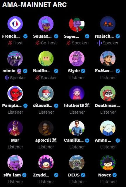 CryptSlyde (@cryptslyde) on Twitter photo Here is the frenchnads AMA !!!
One of my best night of the week π
Have a good night fam π
<a href="/frenchnads_xyz/">Frenchnads π«π· (mainnet arc)</a>
<a href="/monad/">Monad (mainnet arc)</a> Here is the frenchnads AMA !!!
One of my best night of the week π
Have a good night fam π
<a href="/frenchnads_xyz/">Frenchnads π«π· (mainnet arc)</a>
<a href="/monad/">Monad (mainnet arc)</a>