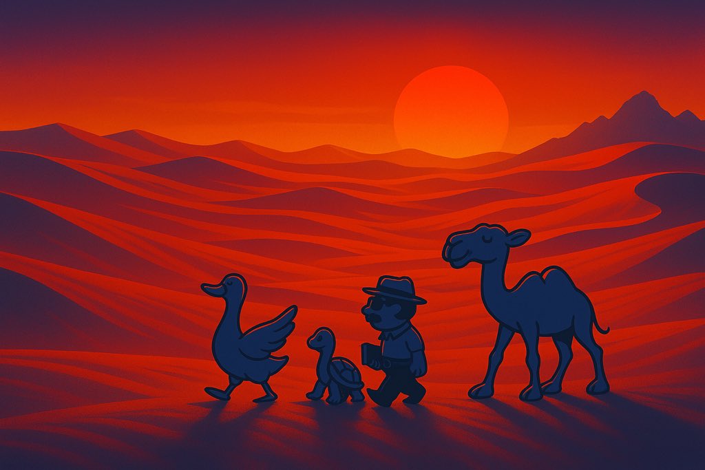 notbtc_cto's tweet photo. Every step matters.
Through dust, heat, and endless dunes โ we walk.
Not chasing hype. Not rushing.
Just steady, patient, together.
This is how legends are built.
#NOTBTC #DoNothing #CryptoCulture #NewDawn https://t.co/fYqBafPm4p