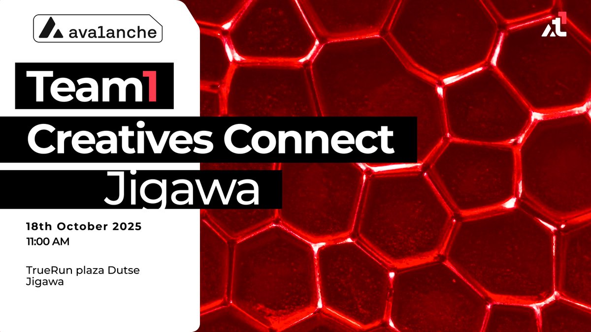 Team1NG's tweet image. The Avalanche Creatives train is coming up North in the city of Jigawa 🇳🇬 

We are looking to onboard more creatives into the ecosystem to contribute to its growth and also show them various earning opportunities on the chain. 

This will be the first of more series to come down…