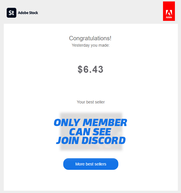 PSDGuide_'s tweet image. 💰 Adobe Stock Recent Sale | Best Seller Update 🎉 Another stock photo sale update from Adobe Stock! 📸✨
#AdobeStock #StockPhotography #StockPhotoSales #PassiveIncome #psdguide #MakeMoneyOnline #PhotographyBusiness #CreativeJourney #StockUpdate #தமிழ்