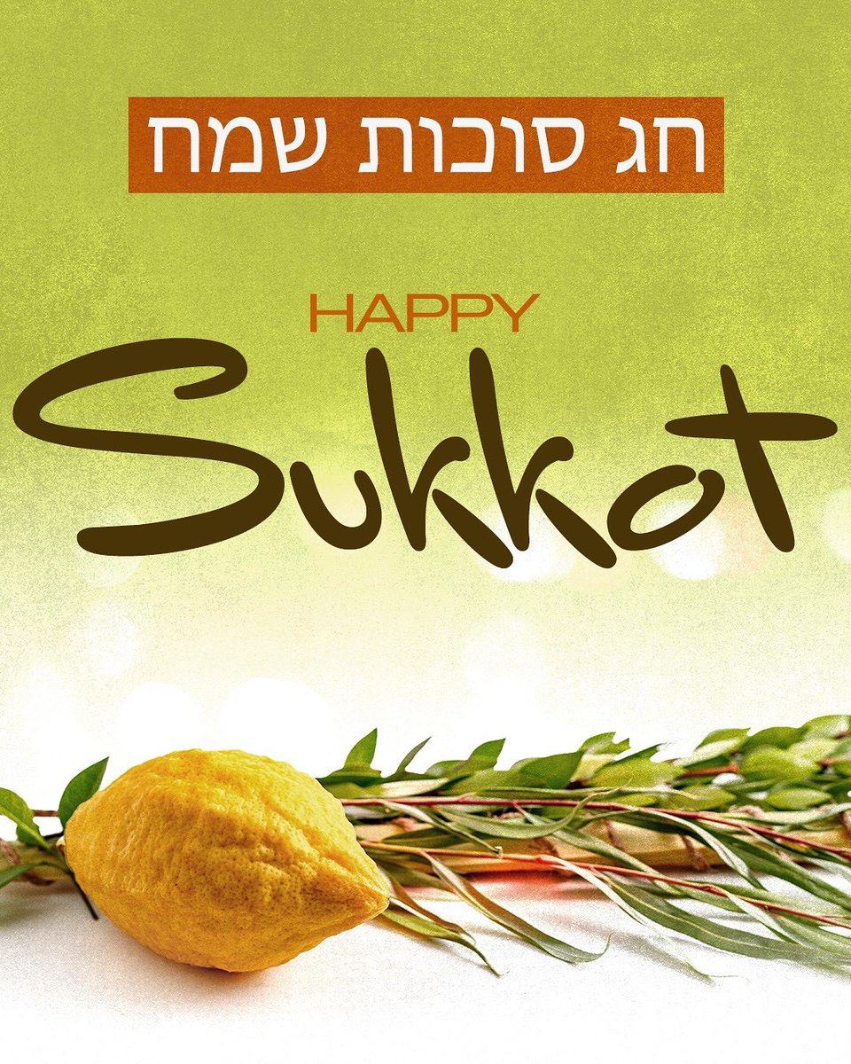 TimUppal's tweet image. Wishing Jewish families across Canada a joyful and meaningful Sukkot. May your sukkahs be filled with love and thanksgiving as you celebrate this special week.
Chag Sukkot Sameach!