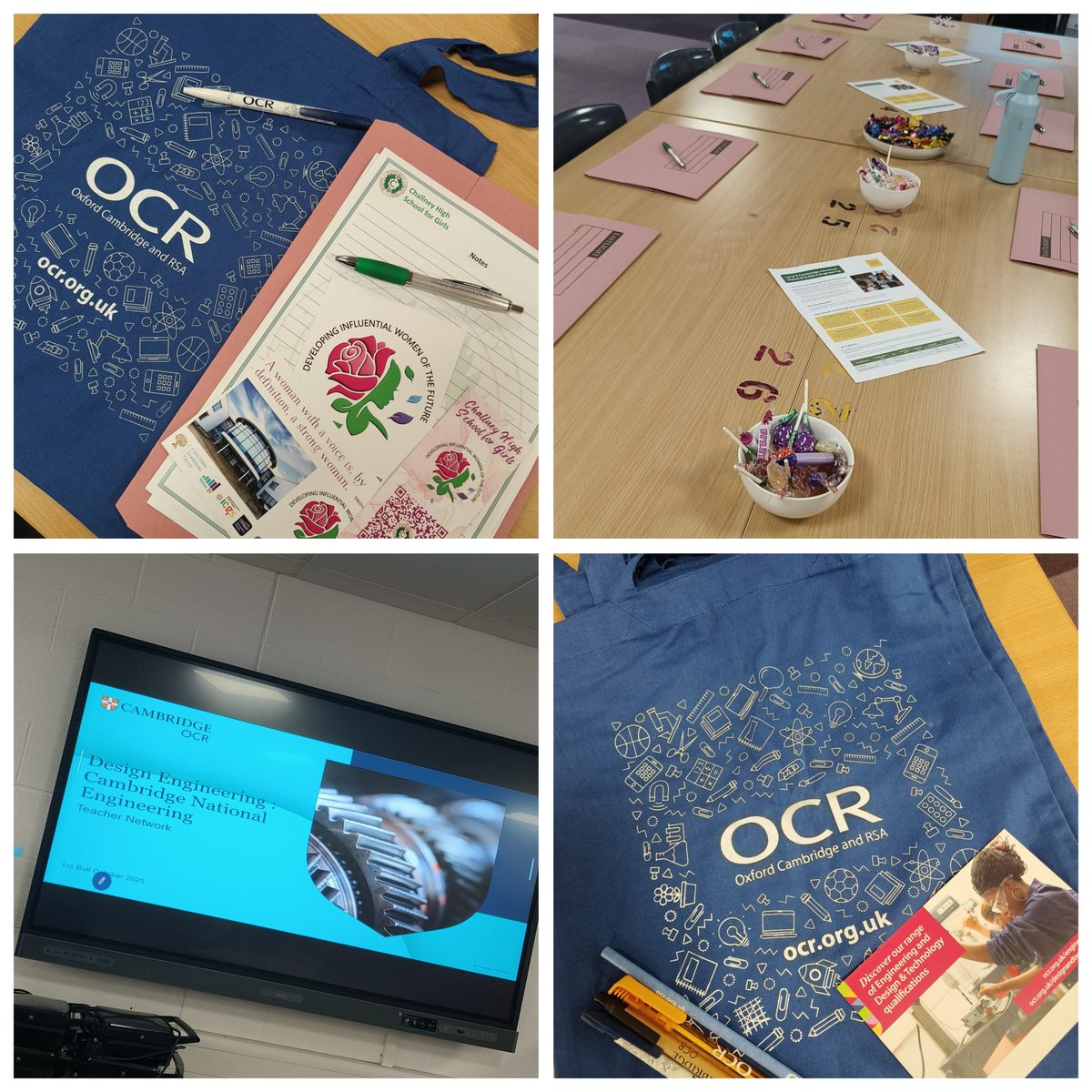 Another first for Engineering at CHSG... An OCR teacher meeting. Great way to meet other engineering teachers in the area, shared good practice and ideas.