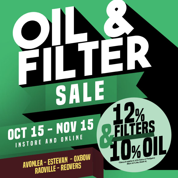 Our biggest sale of the year is just around the corner; in fact, it starts next week!
Get ahead of the sale now by taking inventory of your oil and filters to see what you need for your order.