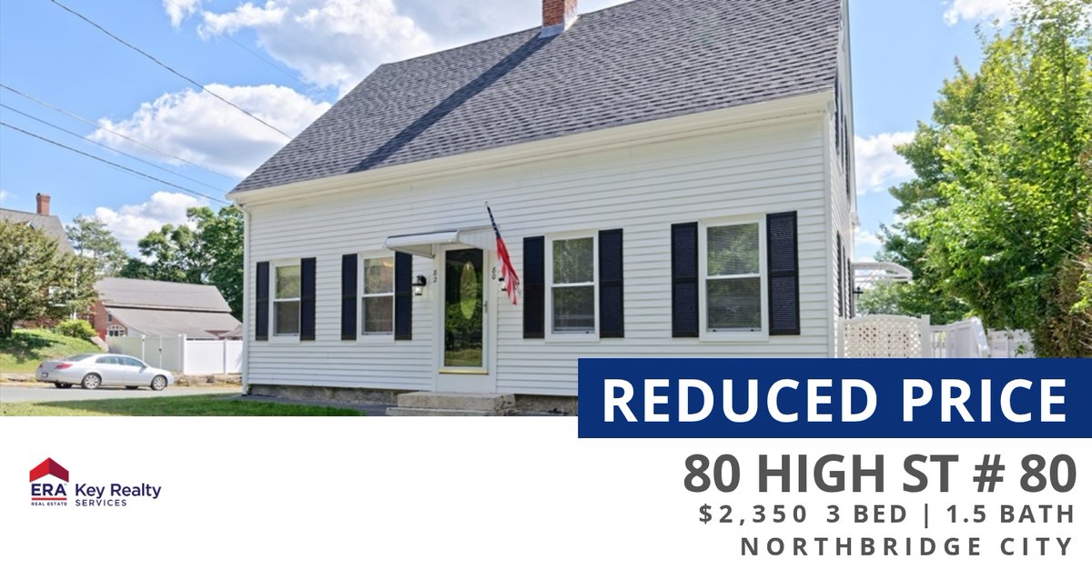 CWETaylor's tweet photo. 📍 Reduced Price 📍 This recently reduced home at 80 High St # 80 in Northbridge won't last long, so, don't wait to set up a showing! Reach out here or at (508) 254-8000 for more information!

Contact me with any questions! 508-2... https://t.co/4gacdIAqI0 https://t.co/dt0fuiKYQw