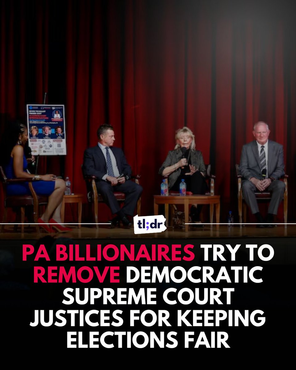 TLDR: The PA Supreme Court has kept our elections fair and made voting easier. Billionaires hate it.