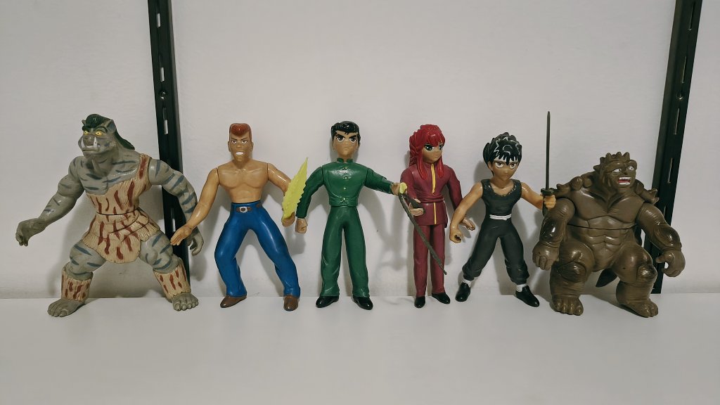 qualquer 3 mil reais leva minha coleção de sofubi de Yuyu Hakushou da Estrela de 1997