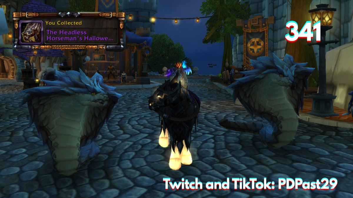 itsPDTV's tweet photo. 🐴The Headless Horseman's Hallowed Charger! Mount 341!🐴
Streaming World of Warcraft:
📺https://t.co/ilhFWGed6g
📺https://t.co/1mGbrwx7xk
#WorldOfWarcraft #Mounts #pdpast29 https://t.co/Z1LErZ2zeh