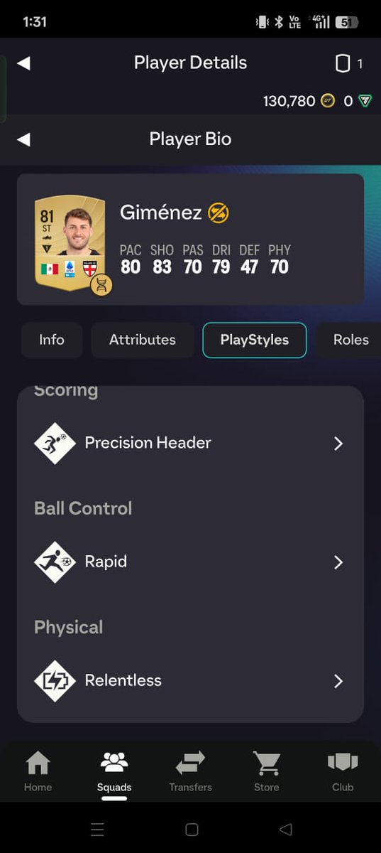 MauMoreno0's tweet photo. @EAHelp Hi, why can’t I put this player in the Training Camp Evolution “Intro to Training Camp Evos II”? The player meets the requirements — he has an overall rating of 81 when the maximum is 82, and 3 playstyles when the maximum allowed is 3. https://t.co/cOCduVSpjj