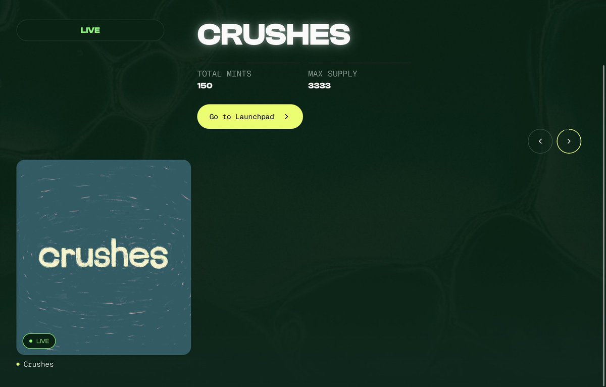 LowBuzzID's tweet photo. π§΅ flash update Hyperliquid NFTs on Hyperlaunch @drip__trade today π¦
π¦ mint live
1. Crushes @Crushes_Art
max supply : 3.333
π¦ Upcoming
β
π¦ coming soon
β
lets enjoy Hyperliquid szn π₯ π¦
dont forget DYOR
#HyperliquidNFT #NFTSeasonBack https://t.co/AZwVLXNGpW