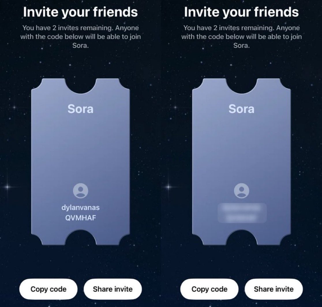 SamaraiClips's tweet photo. Sora 2 is wild

First 500 people to Like + RT + Follow can get a Sora 2 invite code

comment "SORA" and make sure ur dm is open 📩 https://t.co/LcLMbINfgP