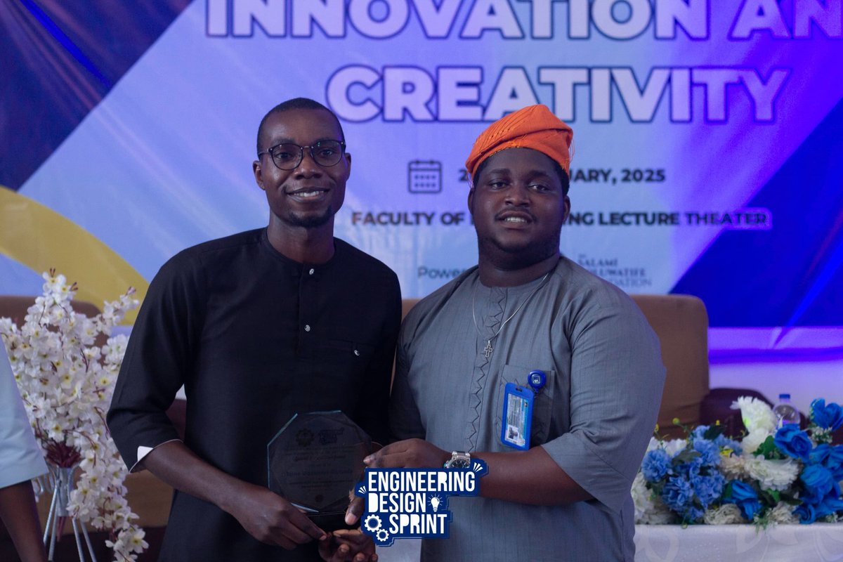 Olababa01's tweet photo. Reflecting on my experience as a judge at the Engineering Sprint 1.0 conference some months back. It was inspiring to see the innovative projects and solutions presented by the teams. Thank you @nuesa_lasu https://t.co/n9HiY3Dw4N