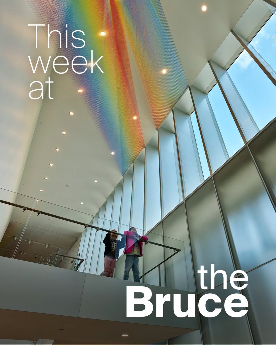 This week at the Bruce: art, science, and experiences for all ages. See what’s on through October 12! Plan your visit: brucemuseum.org