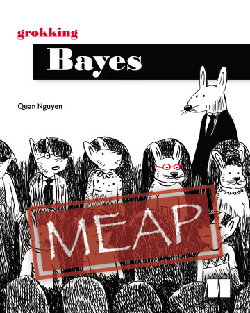 ManningBooks's tweet image. 📣 Deal of the Day 📣 Oct 6
HALF OFF NEW MEAP!
Grokking Bayes & selected titles: hubs.la/Q03Mqf-b0
A complete guide to thinking in Bayes, full of fun illustrations and friendly introductions. @the_subtrahend #Bayesian #BayesianStatistics #BayesianInference…