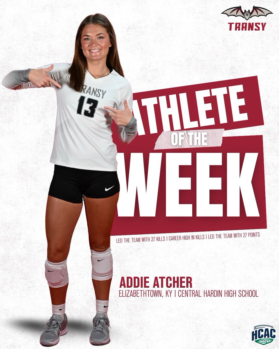 A career day for Addie Atcher leads to @hcacdiii Athlete of the Week Honors! #FlyPios