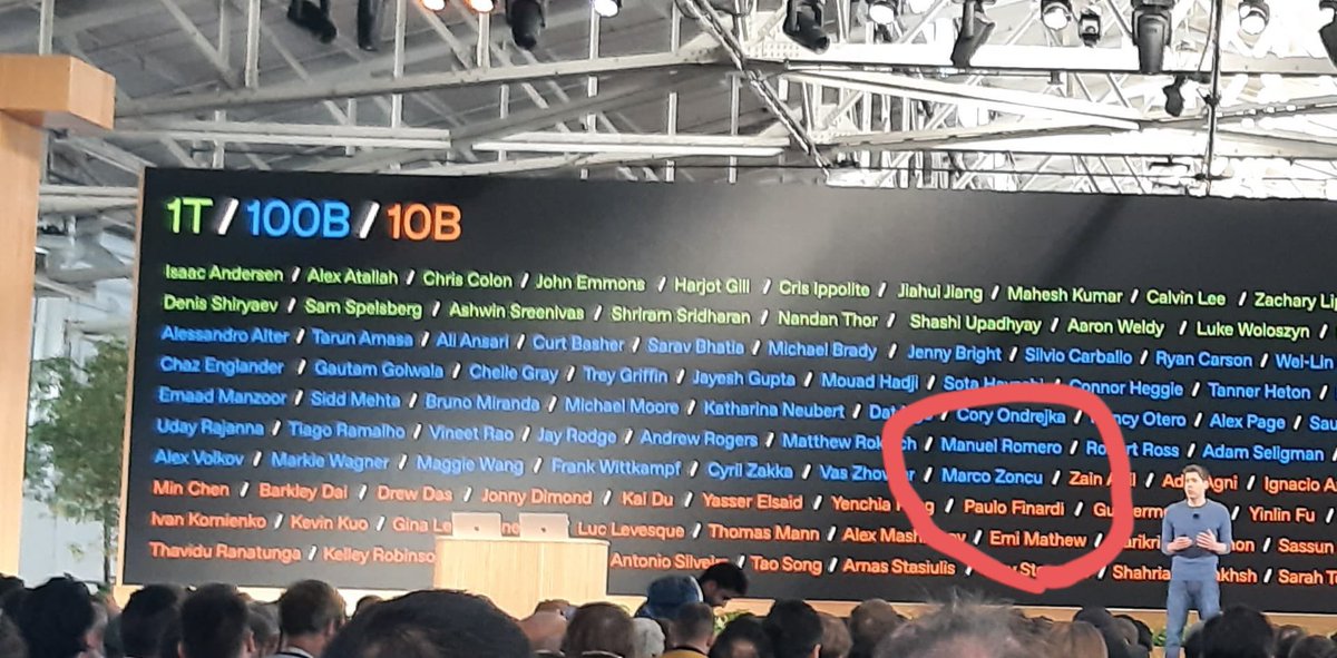 Ever had <a href="/sama/">Sam Altman</a> / <a href="/OpenAI/">OpenAI</a> include you in one of their keynotes? Marco Zoncu (Head of Engineering) @ <a href="/SonicjobsApp/">SonicJobs</a> has! 🔥🚀 

#openaidevday