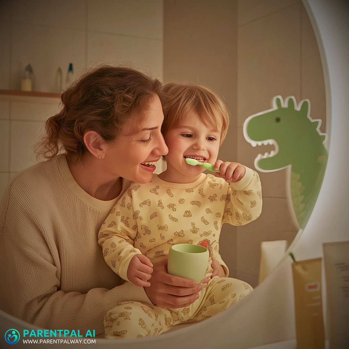 ParentPalAI's tweet image. Toothbrushing battle tonight? Gamify it.
 Paint the dragon’s teeth with tiny circles. Count slow to 20. Your turn, their turn.

Want age based brushing games and scripts? ParentPal can make a set fast.

#ToddlerTips #Toothbrushing #ParentPalAI