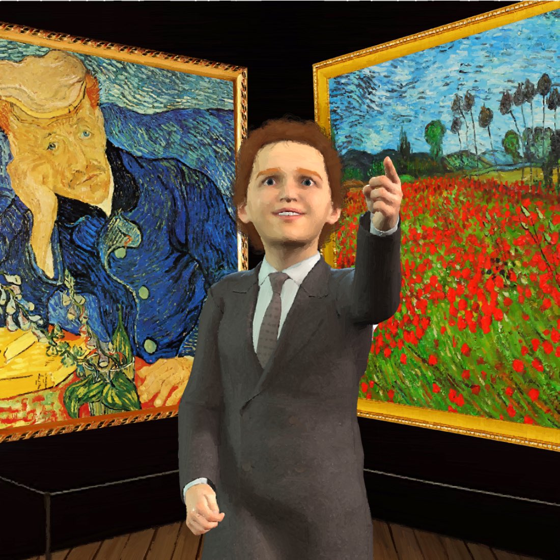 I’m proud to introduce Vincent Van Gogh as he joins the Gullies collection!

The reveal has started for those who finalized their choice, unveiling Vincent through the emotion they selected, alongside his museum and his timeless masterpieces.

As one of the most important figures